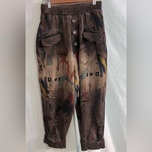 Artistic Graphic Pants